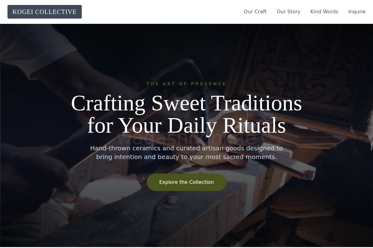 Calming Artisan