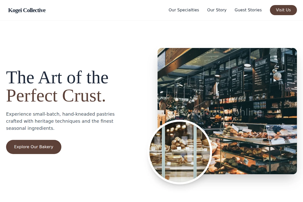 Handcrafted Bakery