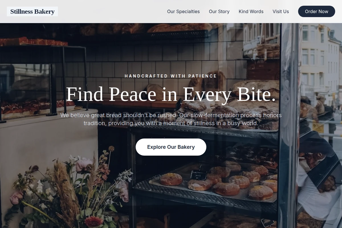 Stillness Bakery