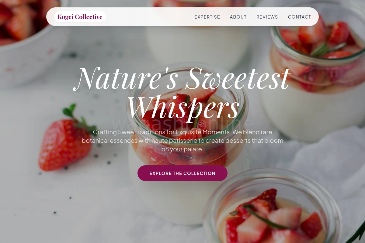 Botanical Dessert