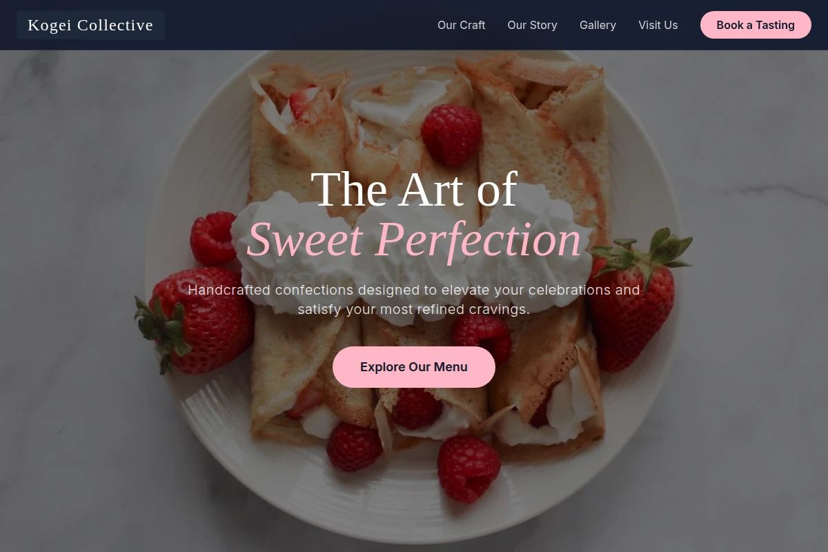 Artisan Dessert