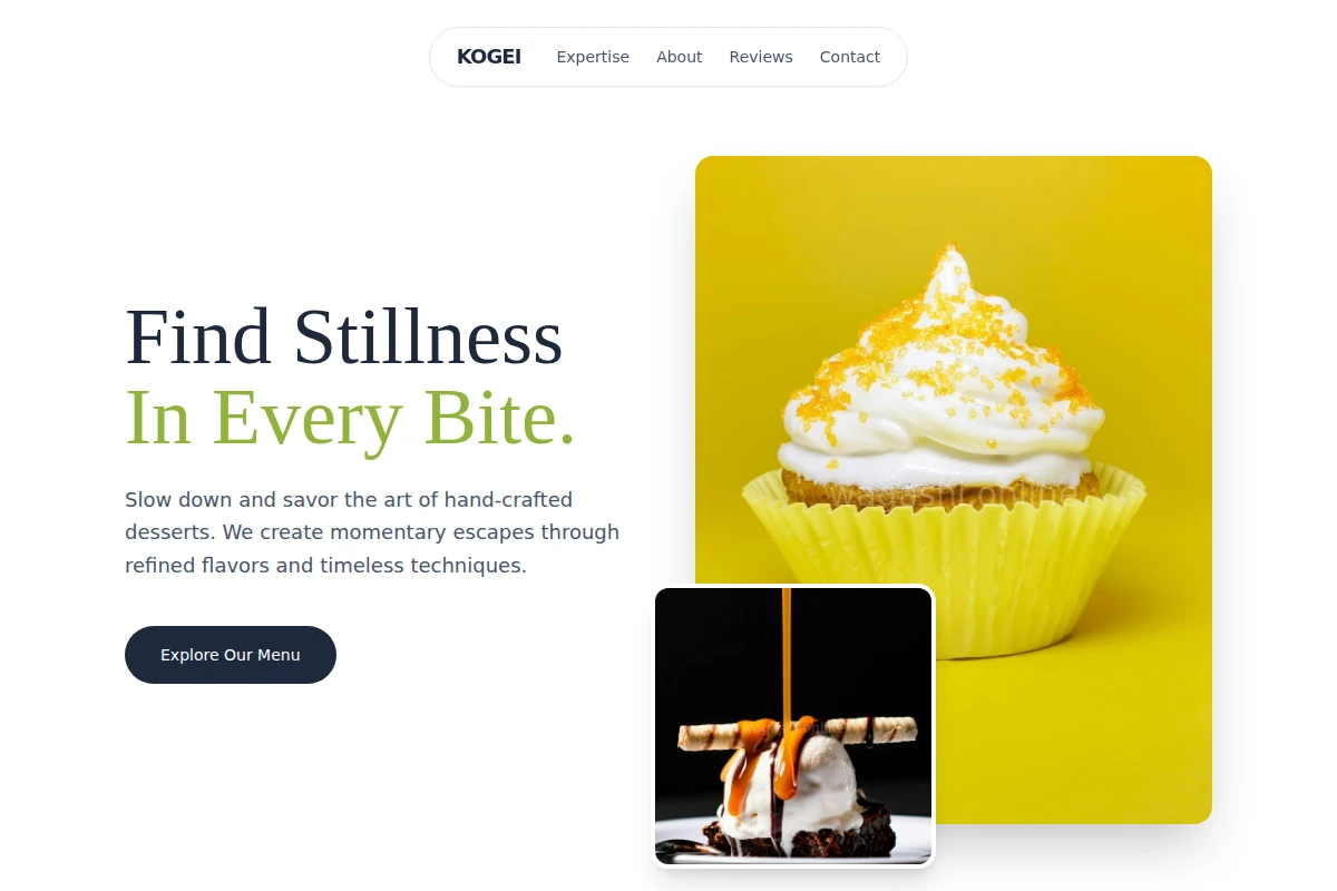 Stillness Dessert