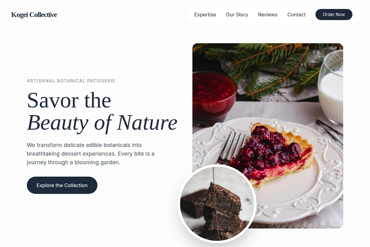Botanical Dessert