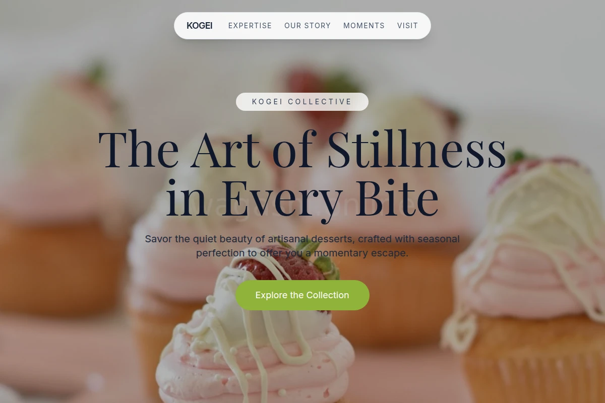 Stillness Dessert
