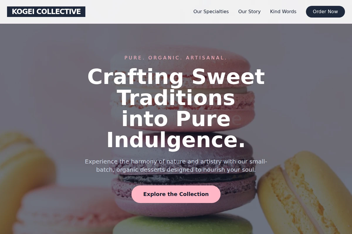Organic Dessert
