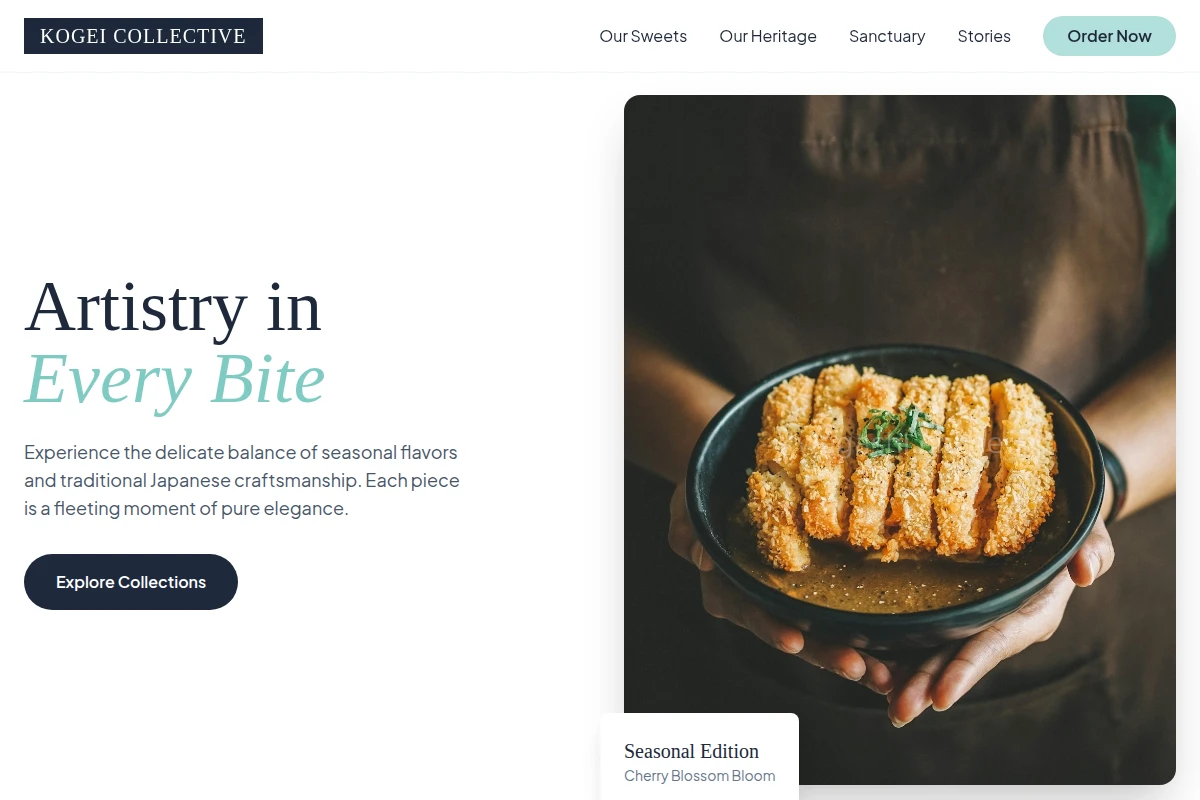 Confection Japanese Food