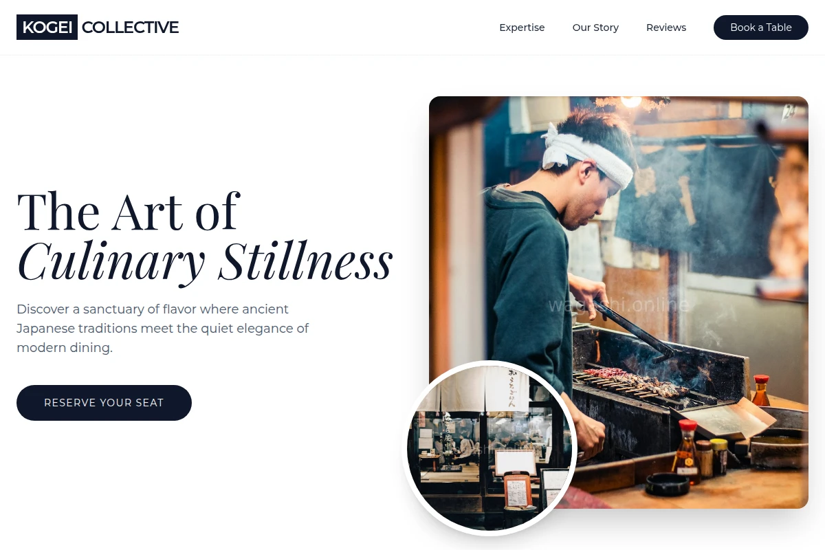 Serene Japanese Food