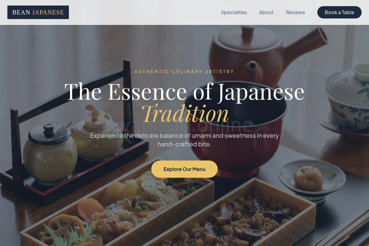 Bean Japanese Food