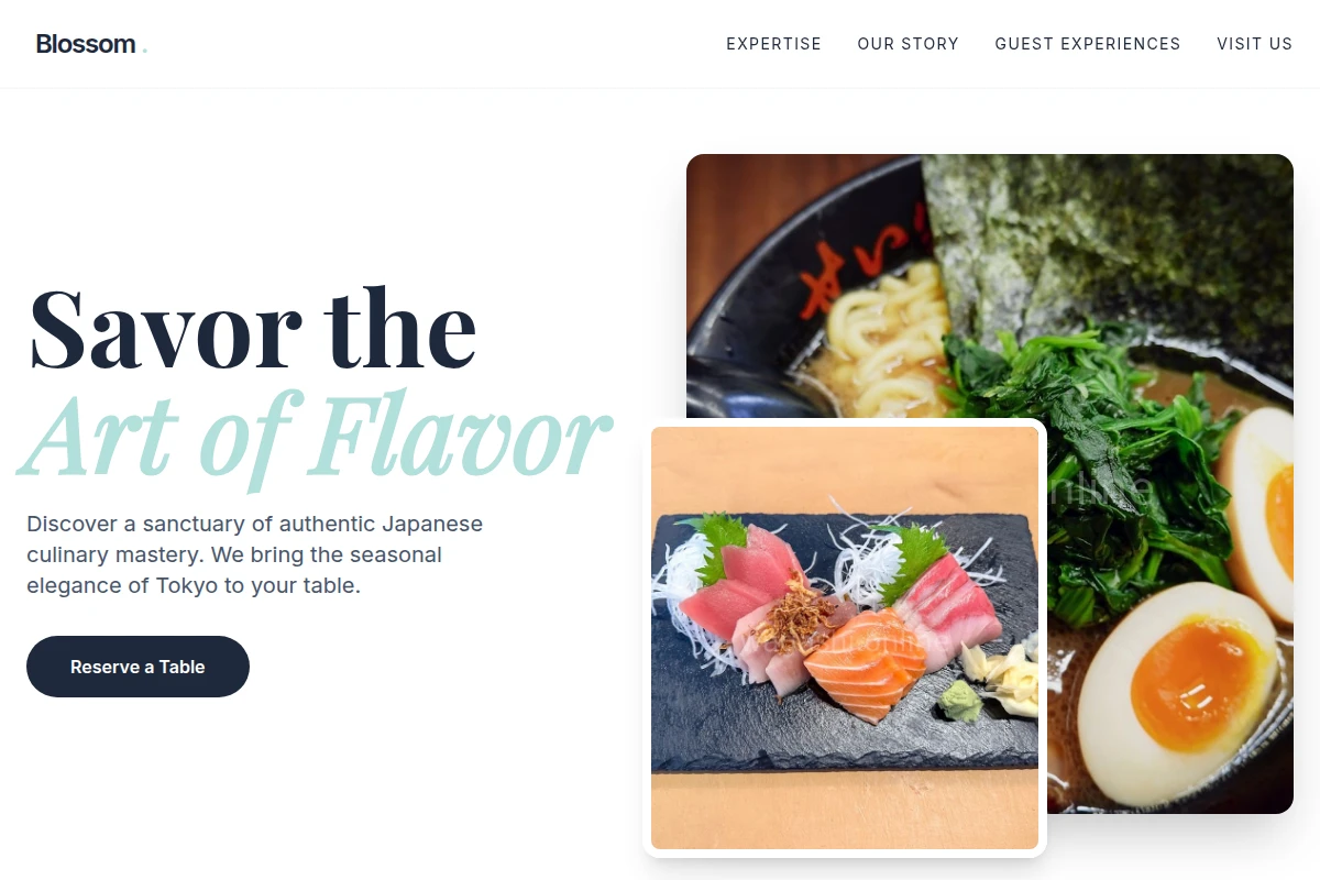 Blossom Japanese Food