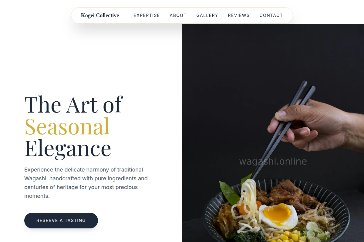 Serene Japanese Food