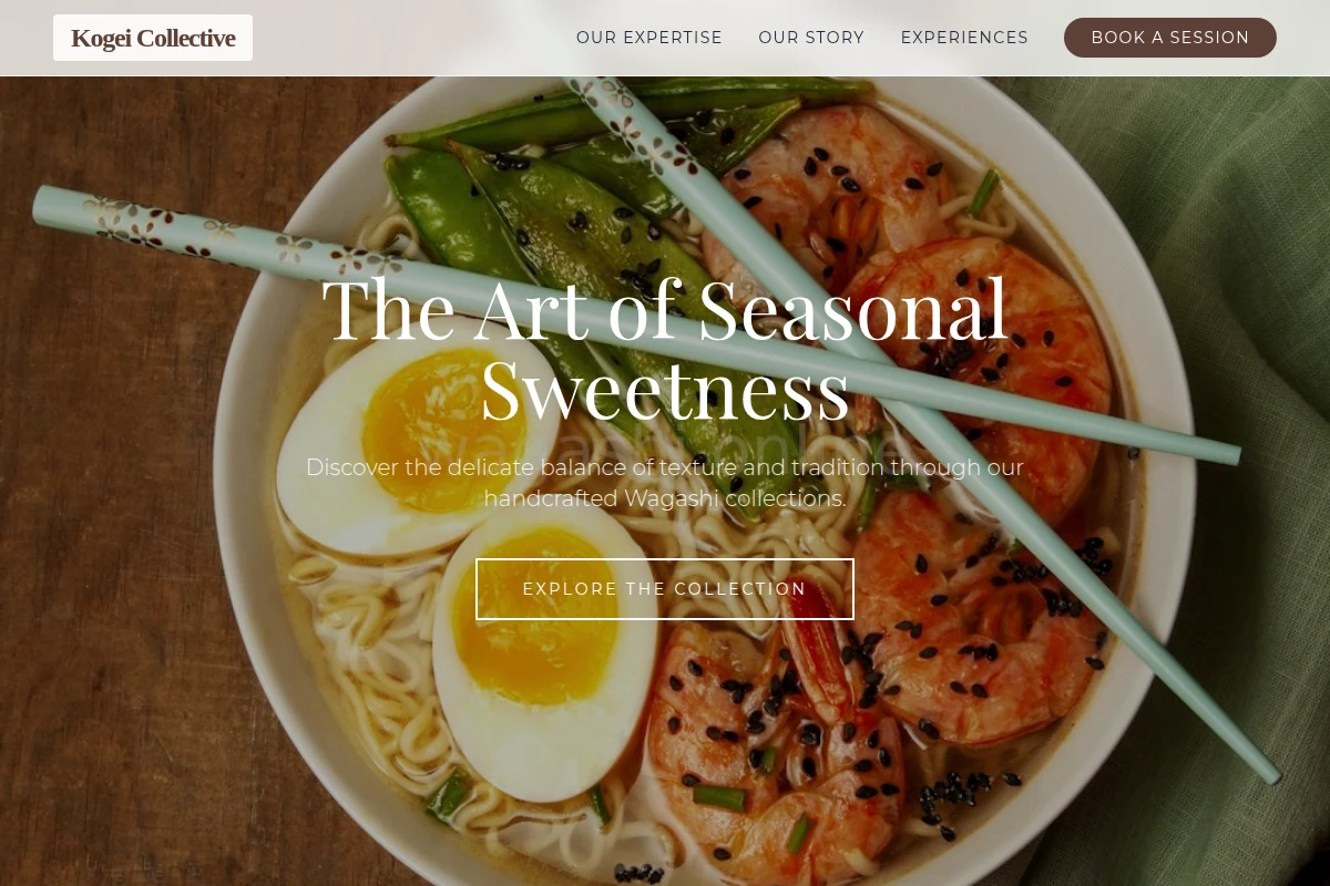 Niche Japanese Food