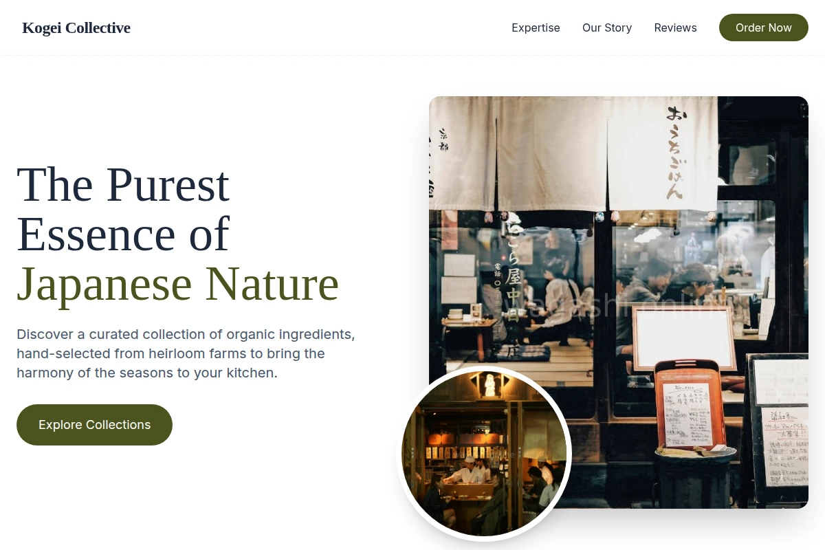 Organic Japanese Food