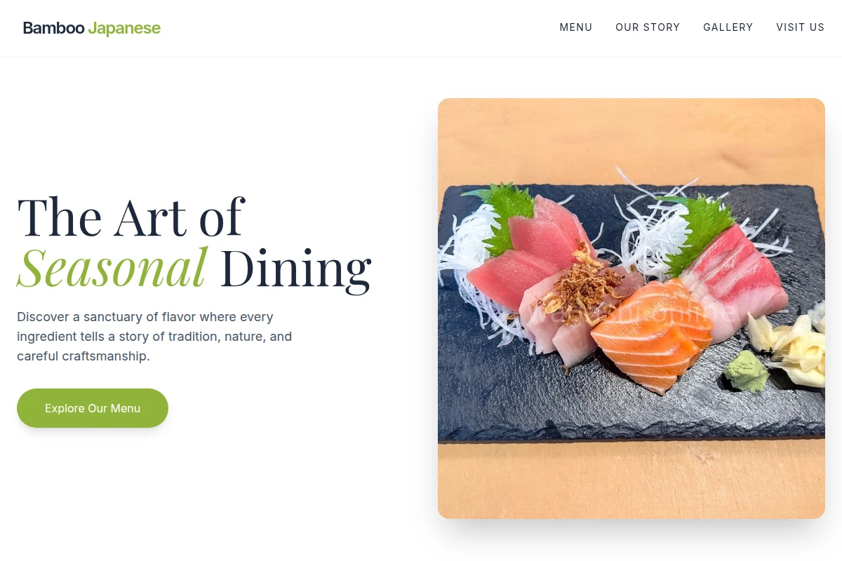 Bamboo Japanese Food