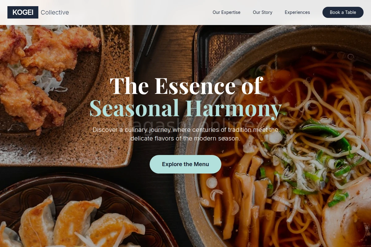 Fine Japanese Food