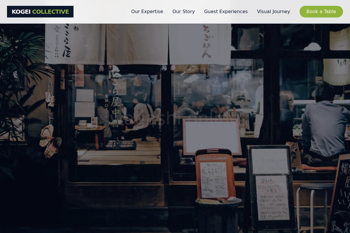 Niche Japanese Food