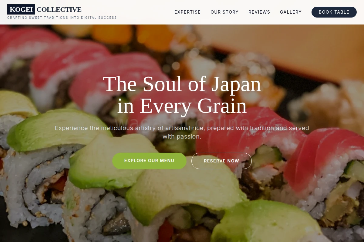 Rice Japanese Food