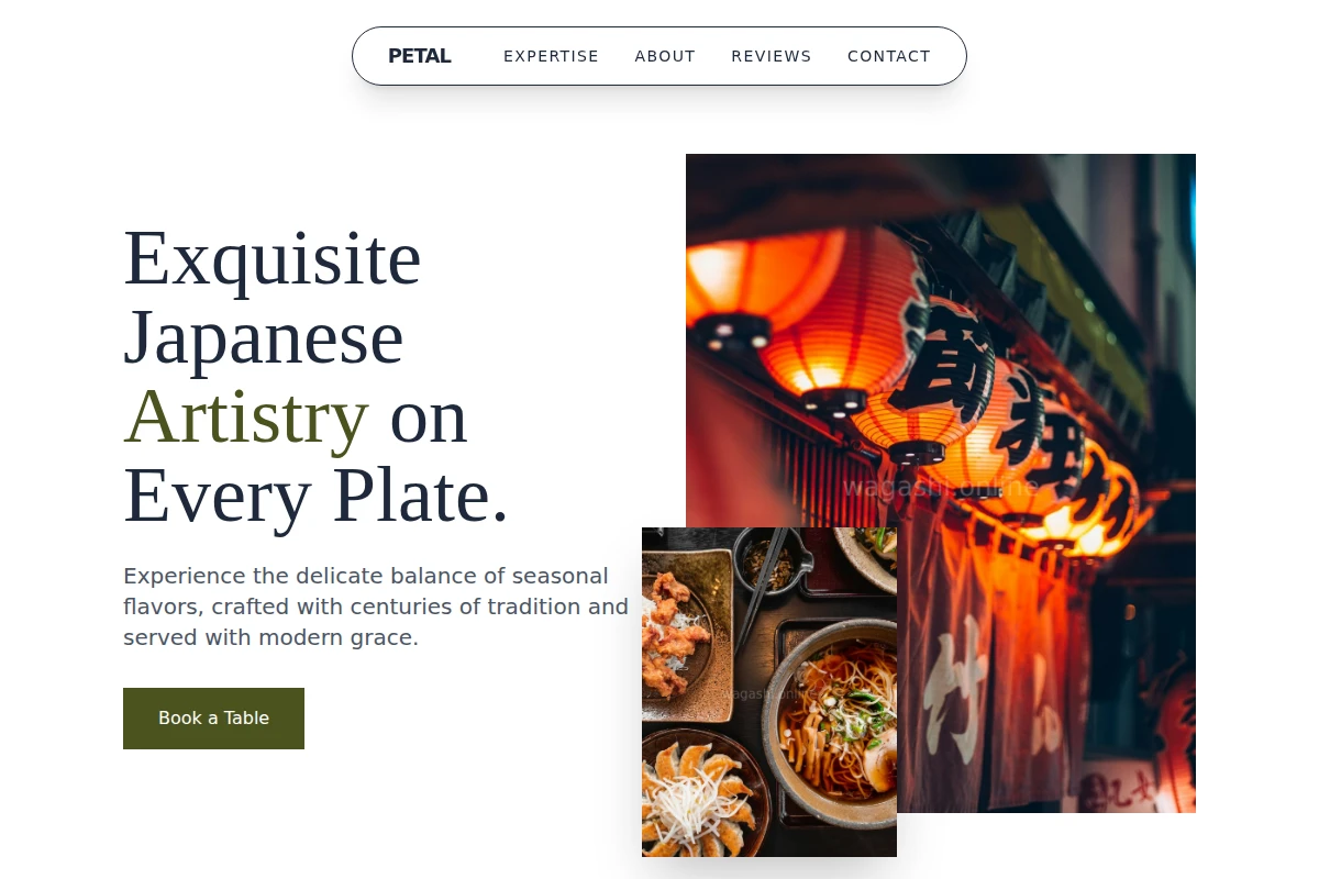 Petal Japanese Food
