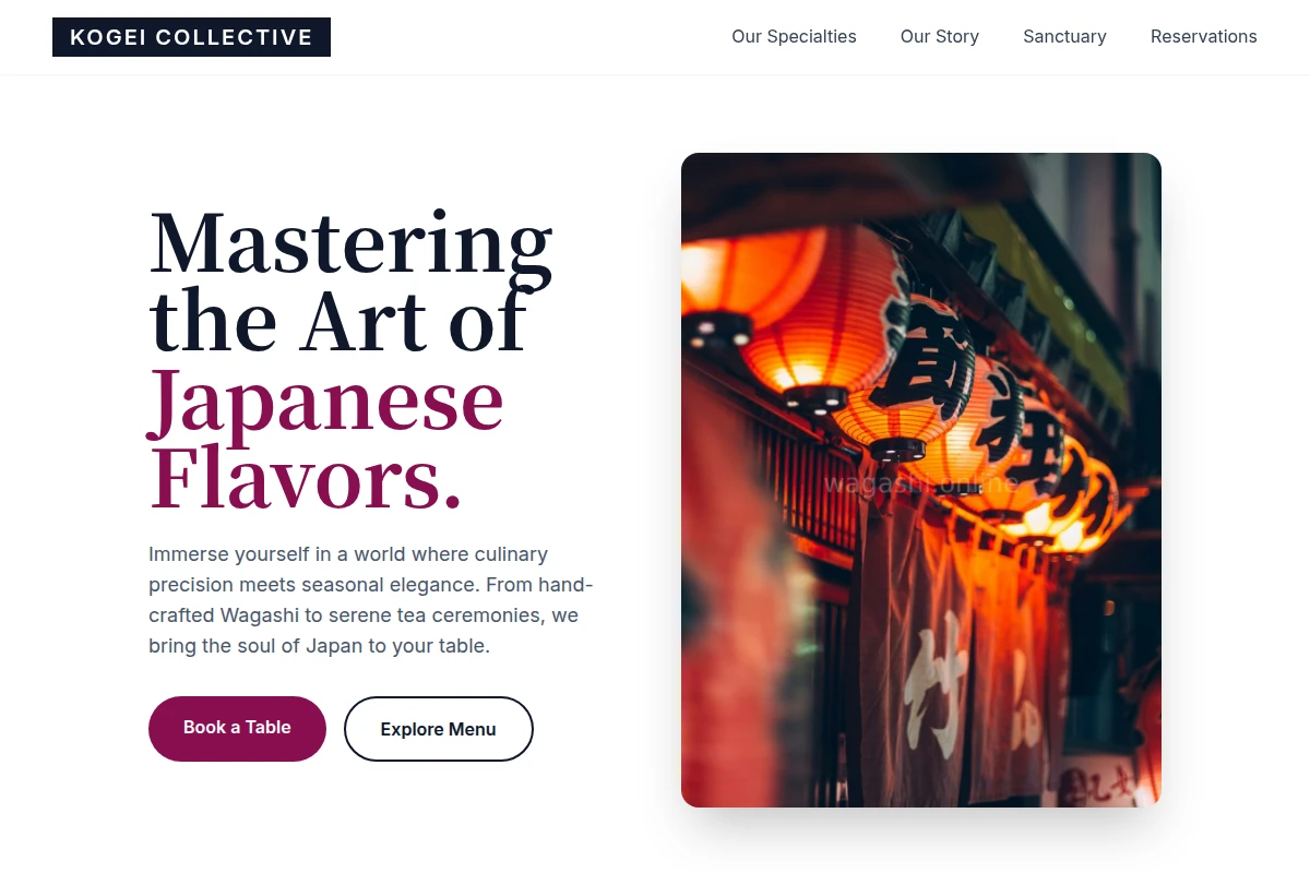 Niche Japanese Food