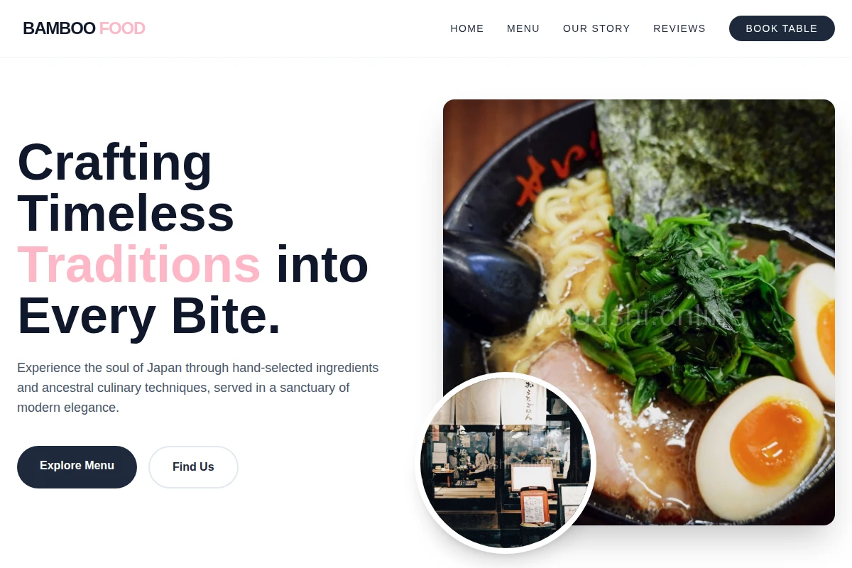 Bamboo Japanese Food