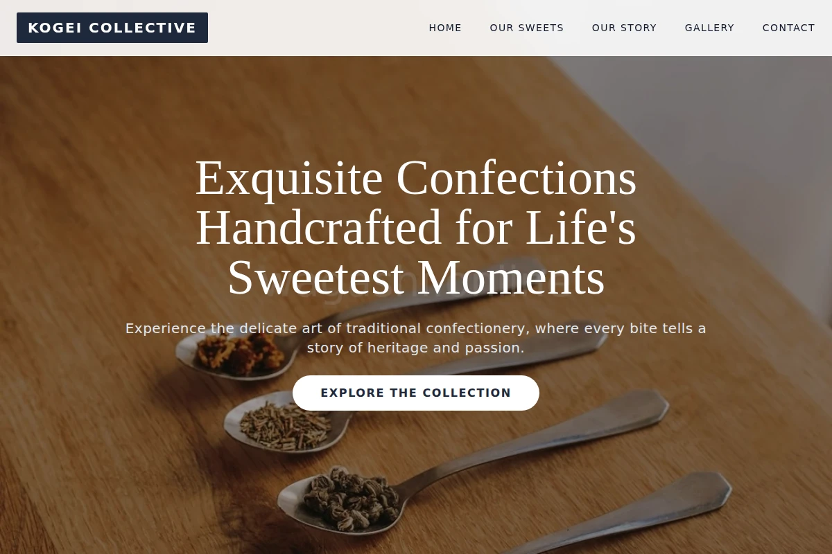 Confection Specialty Food