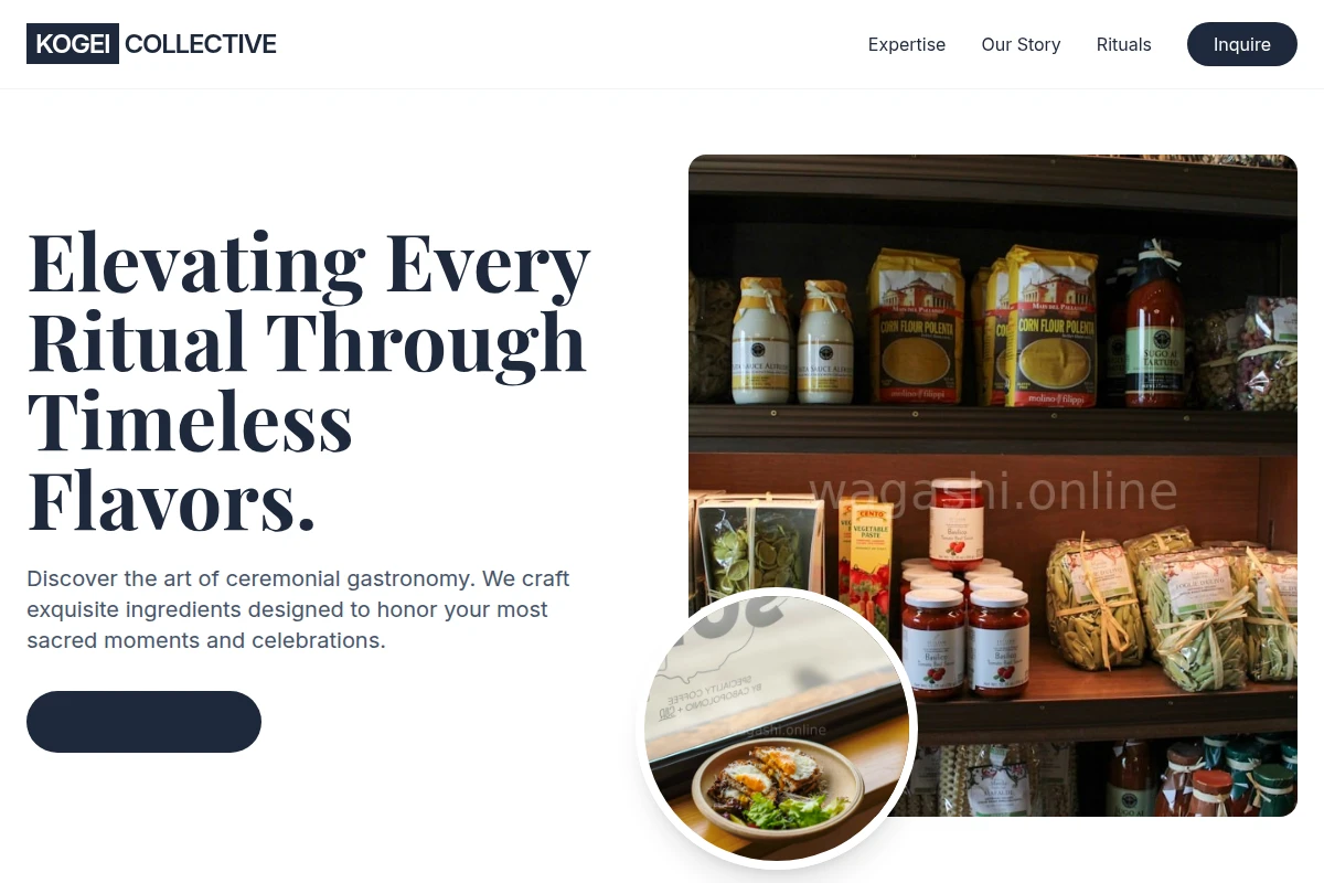 Ceremony Specialty Food