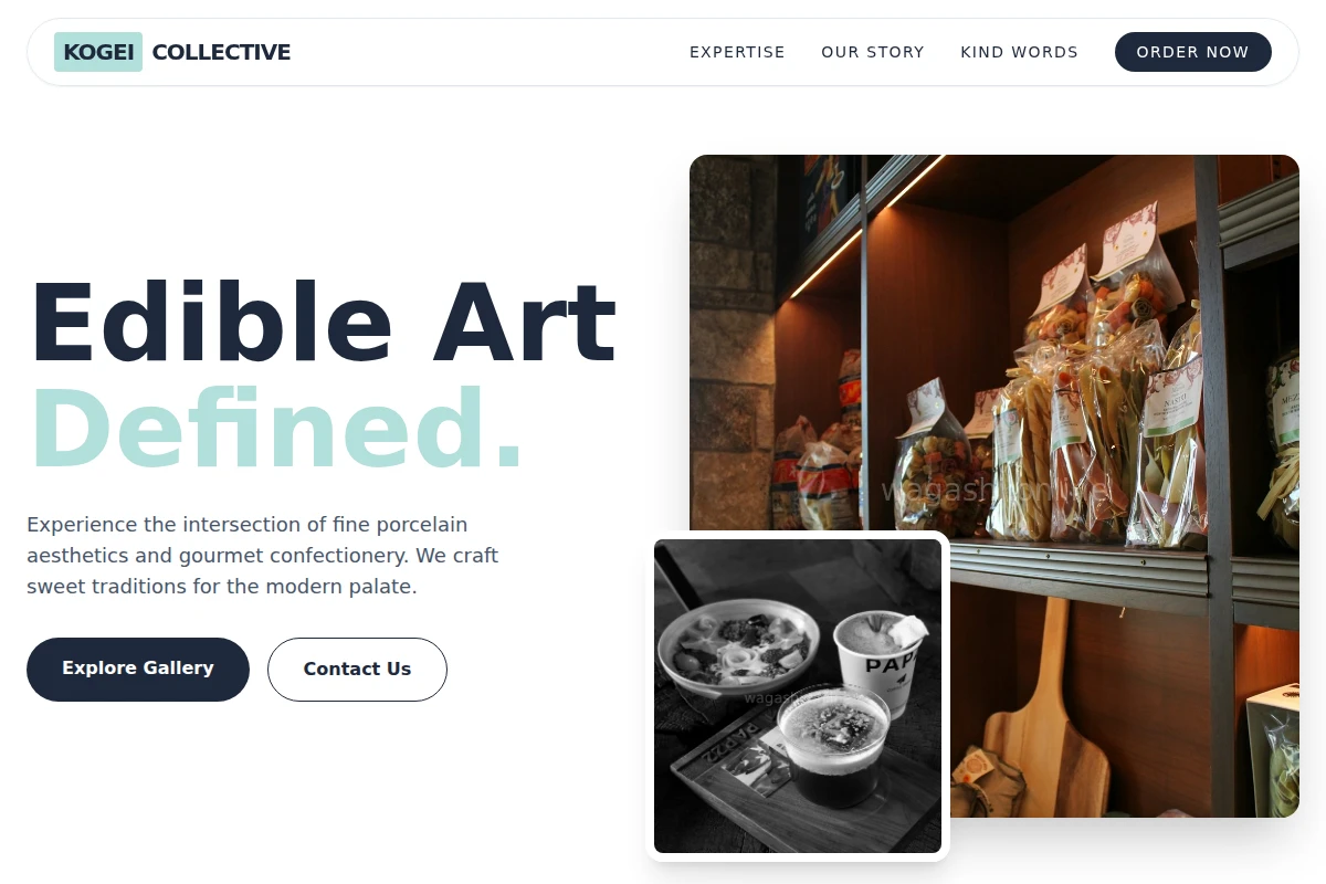 Porcelain Specialty Food